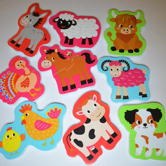 Bath Puzzles Barnyard Bash - Best Bath Toys for Ages 2 to 3 - US 1587