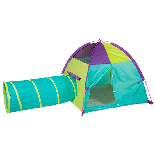 Hide-Me Tent and Tunnel Combo - Best Active Play for Ages 2 to 6 - US 7056