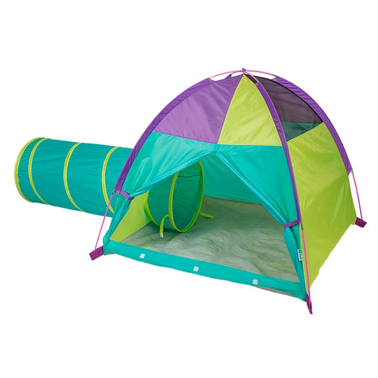 Hide-Me Tent and Tunnel Combo - Best Active Play for Ages 2 to 6 - US 7056