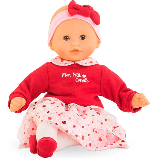 Bebe Calin Margaux Heart Petals Doll - 12 inch - Best for Ages 2 to 5 - US 9333