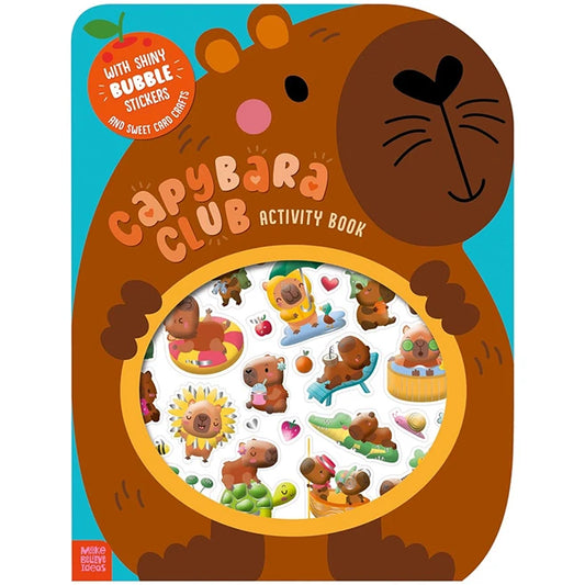 Capybara Club Activity Book - Best Books for Ages 4 to 6 - US 3637