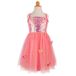 Butterfly Bliss Dress Hot Pink - Size 5-6 - Best for Ages 5 to 6 - US 7386
