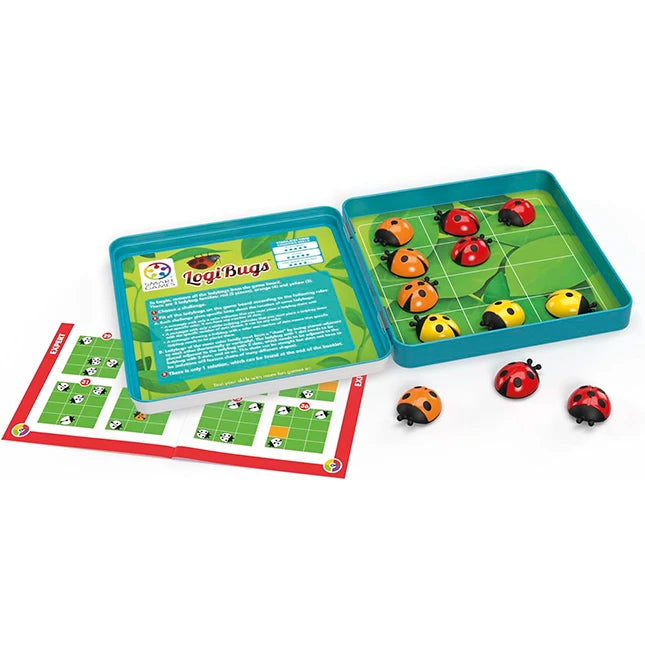LogiBugs - Best Brainteasers for Ages 6 to 12 - Fat Brain Toys - US 5500