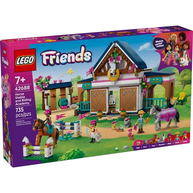 LEGO Friends - Horse Stable and Riding Academy - Best for Ages 7 to 12 - US 9771
