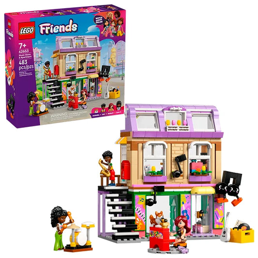 LEGO Friends - Music Store &amp; Apartment - Best for Ages 7 to 11 - US 2682