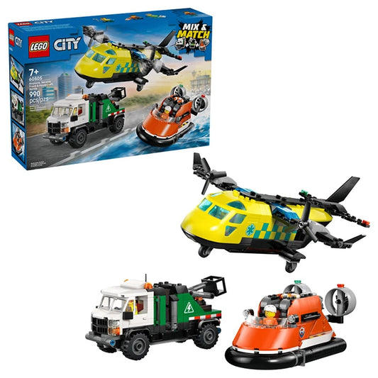 LEGO City Great Vehicles - Airplane, Service Truck &amp; Hovercraft - US 4930