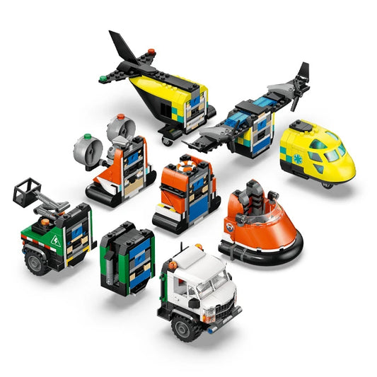 LEGO City Great Vehicles - Airplane, Service Truck &amp; Hovercraft - US 4930