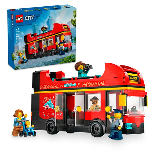 LEGO City Great Vehicles - Red Double-Decker Sightseeing Bus - US 1159
