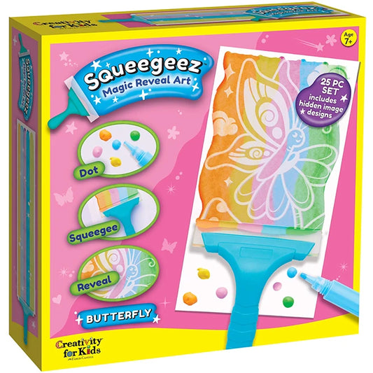 Squeegeez Magical Reveal Art - Best Arts &amp; Crafts for Ages 7 to 12 - US 2229