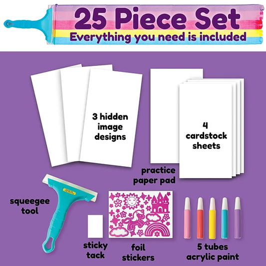 Squeegeez Magical Reveal Art - Best Arts &amp; Crafts for Ages 7 to 12 - US 2229