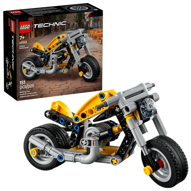 LEGO Technic - Yellow Motorcycle - Best for Ages 7 to 12 - US 5135