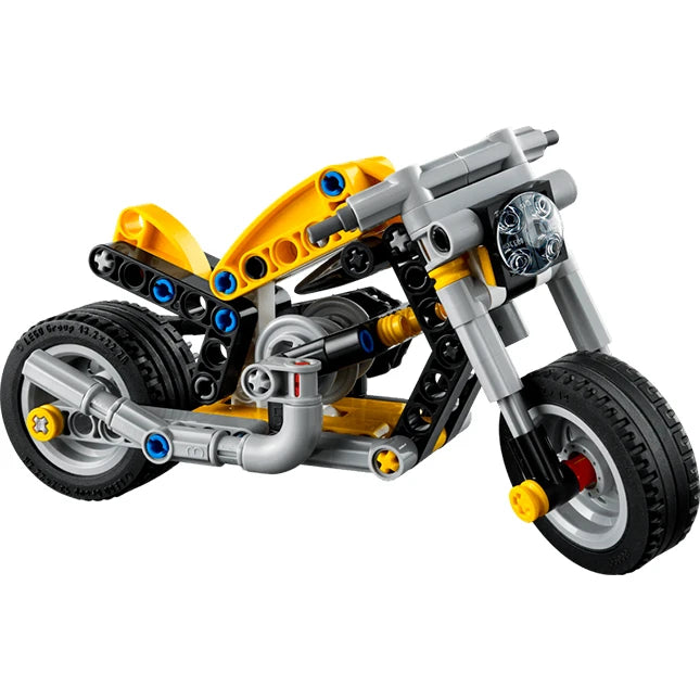 LEGO Technic - Yellow Motorcycle - Best for Ages 7 to 12 - US 5135