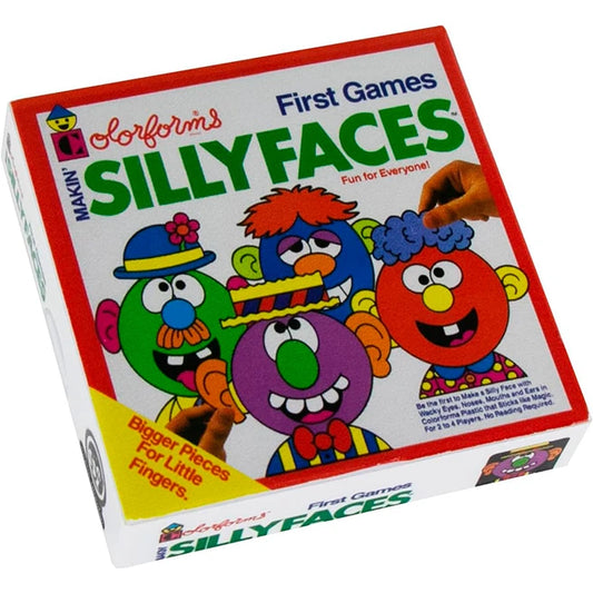 World's Smallest Colorforms Silly Faces - Best for Ages 6 to 12 - US 1982