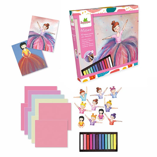 Sycomore Artissimo - Pastel Boards Dancers - Best for Ages 7 to 11 - US 8045