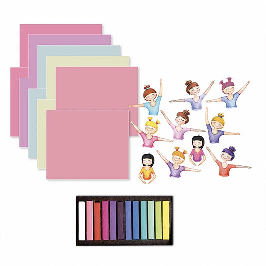 Sycomore Artissimo - Pastel Boards Dancers - Best for Ages 7 to 11 - US 8045