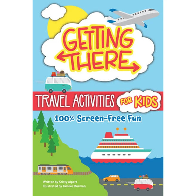 Getting There Travel Activity Book for Kids - Best for Ages 7 to 11 - US 0716