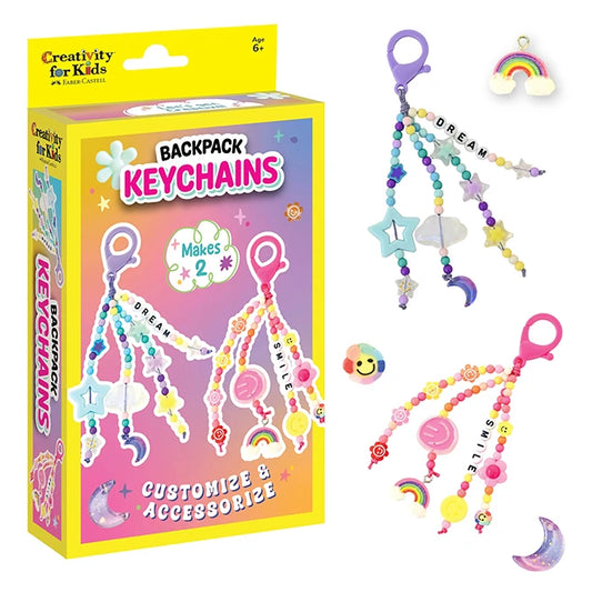 Backpack Keychains - Best Arts &amp; Crafts for Ages 6 to 12 - US 6298