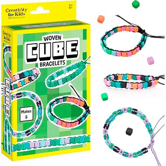 Woven Cube Bracelets - Best Arts &amp; Crafts for Ages 6 to 12 - US 7586