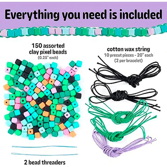 Woven Cube Bracelets - Best Arts &amp; Crafts for Ages 6 to 12 - US 7586