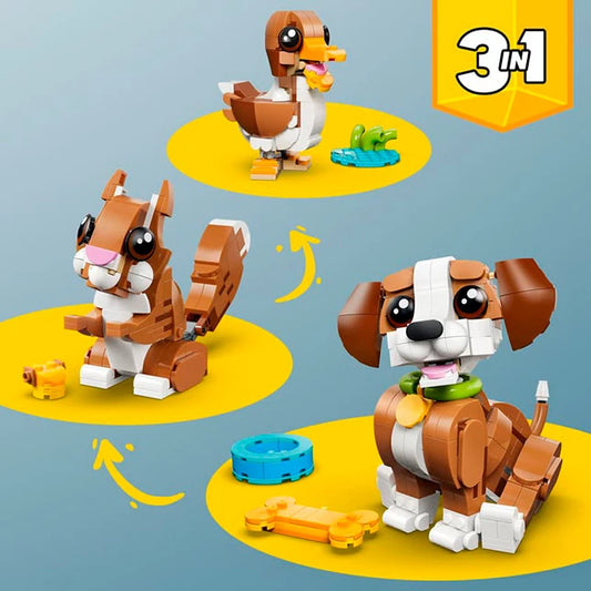 LEGO Creator - Cute Animals Playful Puppy Dog - Best for Ages 8 to 12 - US 1709