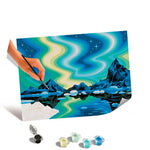 CreArt Canvas Northern Lights - 12x16 - Best for Ages 7 to 12 - US 6864