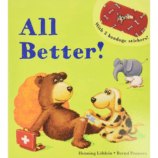 All Better Sticker Book - Best Books for Ages 3 to 5 - Fat Brain Toys - US 4808