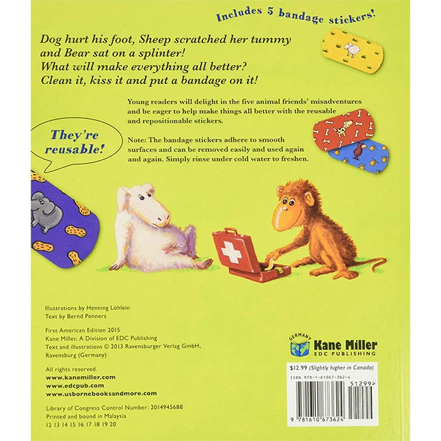 All Better Sticker Book - Best Books for Ages 3 to 5 - Fat Brain Toys - US 4808