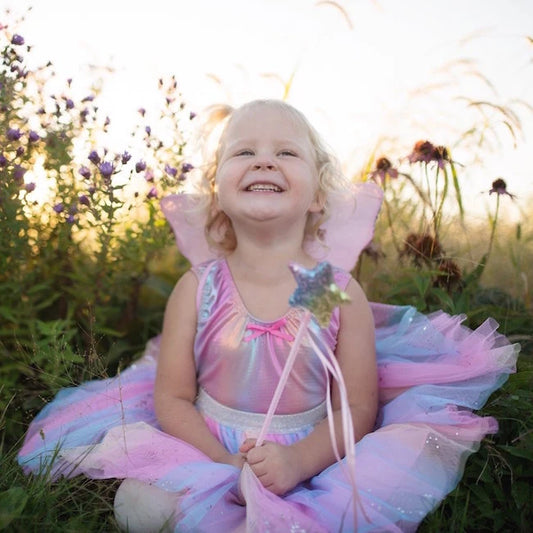 Rainbow Sequins Skirt, Wings &amp; Wand - Best for Ages 3 to 5 - US 5256