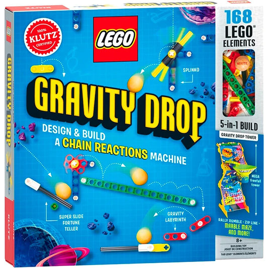 Klutz LEGO Gravity Drop - Best Books for Ages 8 to 12 - Fat Brain Toys - US 6474