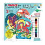 Marker By Number - Dragons - Best Arts &amp; Crafts for Ages 8 to 12 - US 2690