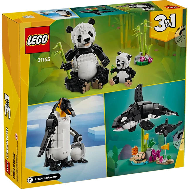 LEGO Creator - Wild Animals - Panda Family - Best for Ages 8 to 12 - US 7468