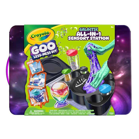 Crayola Goo All-in-1 Sensory Station - Galactic - US 0037