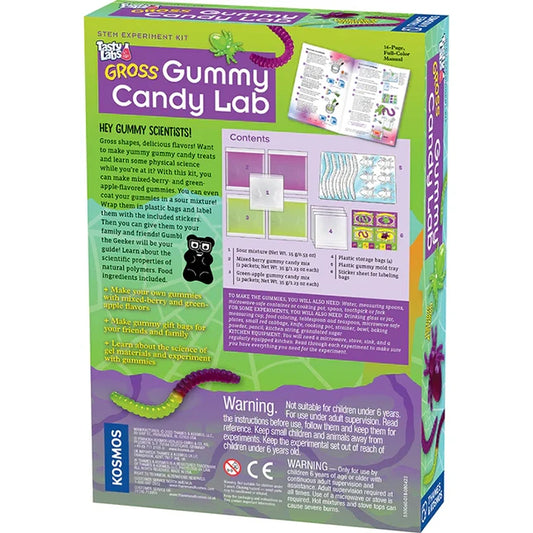 Tasty Labs Gross Gummy Candy Lab - V 2.0 - Best for Ages 6 to 11 - US 2440