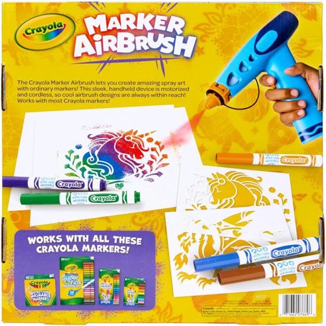 Crayola Marker Airbrush - Best Arts &amp; Crafts for Ages 6 to 11 - US 5702