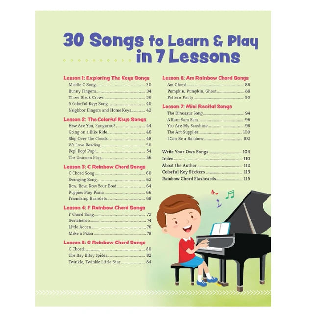 Kids Guide to Playing Piano and Keyboard - Best Books for Ages 6 to 12 - US 1057