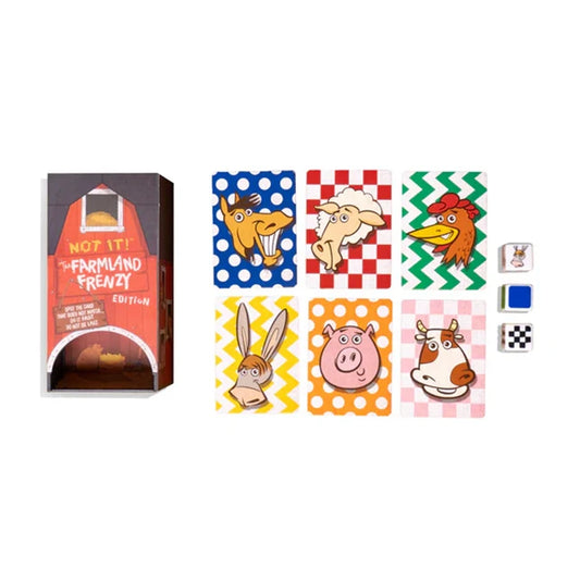 Not It! Farmland Frenzy - Best Games for Ages 6 to 11 - Fat Brain Toys - US 4535