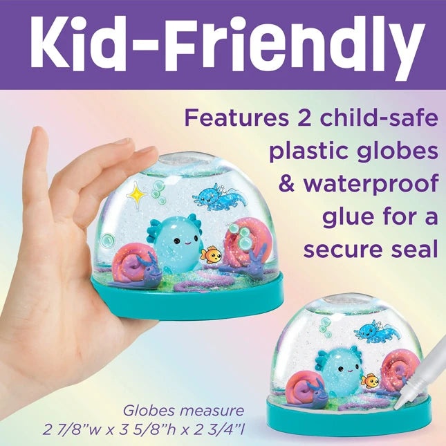 Make Your Own Water Globes - Axolotls - Best for Ages 6 to 10 - US 9032