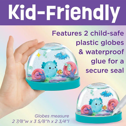 Make Your Own Water Globes - Axolotls - Best for Ages 6 to 10 - US 9032