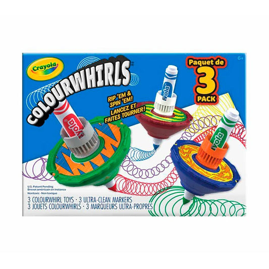 Crayola Colourwhirls - 3 Pack - Best Arts &amp; Crafts for Ages 6 to 11 - US 1400