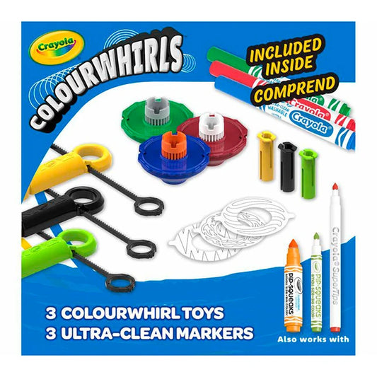 Crayola Colourwhirls - 3 Pack - Best Arts &amp; Crafts for Ages 6 to 11 - US 1400