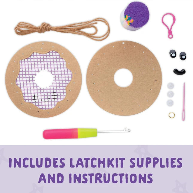 Latch Kit Mini - Donut - Best Arts &amp; Crafts for Ages 6 to 10 - US 4190