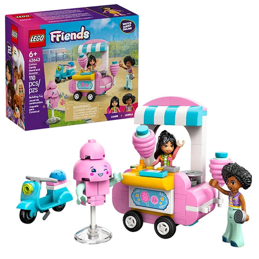 LEGO Friends - Cotton Candy Stand and Scooter - Best for Ages 6 to 10 - US 3572