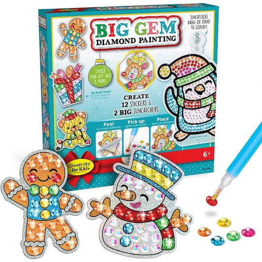 Big Gem Diamond Painting - Holiday - Best for Ages 6 to 11 - US 8914