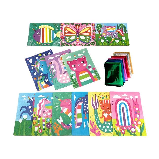 Foil-Tastic Foil Art Kit - Whimsical World - Best for Ages 6 to 11 - US 4155