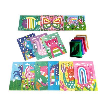 Foil-Tastic Foil Art Kit - Whimsical World - Best for Ages 6 to 11 - US 4155