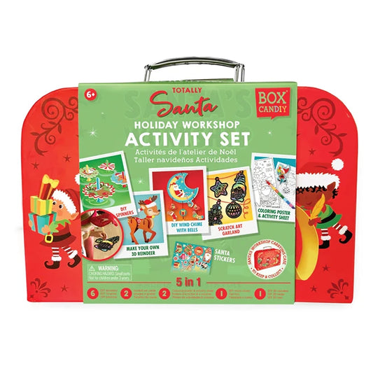 Totally Santa Holiday Workshop Activity Set - Best for Ages 6 to 11 - US 0988