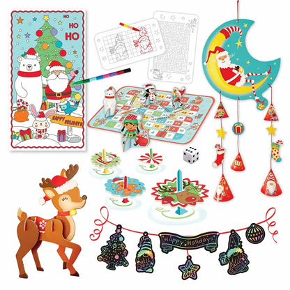 Totally Santa Holiday Workshop Activity Set - Best for Ages 6 to 11 - US 0988