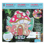 Marker By Numbers - Garden Stone Mushroom - Best for Ages 8 to 12 - US 7392