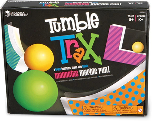 Tumble Trax Magnetic Marble Run - Best for Ages 5 to 6 - US 6001