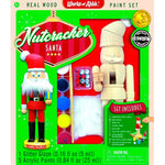 Works of Ahhh Nutcracker Santa Wood Paint Set - Best for Ages 4 to 7 - US 8295